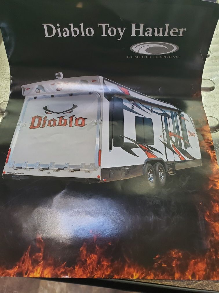 2014 Genesis Diablo toy hauler 23FB