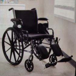 McKesson ** New** Wheelchair Streel 18'W x 16'D Swing -Away Footrest 146- SSP218DDA-SF