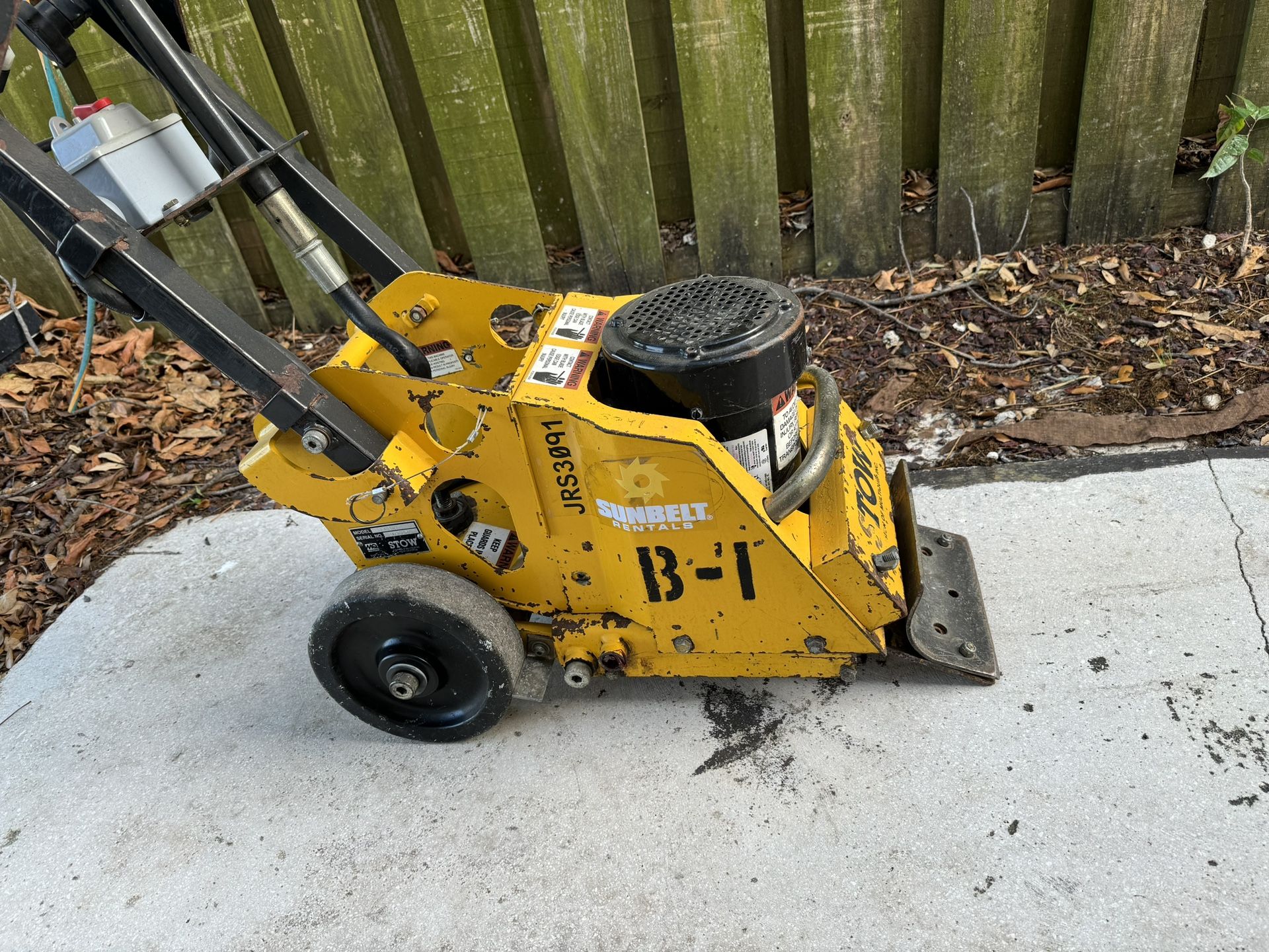 General Equipment FCS16 Floor Stripper Tile Scraper for Sale in Fort