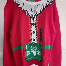 Brand New Ugly Christmas Sweater Men's Size Medium