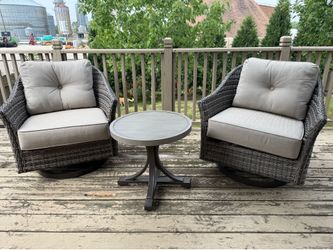 3 piece patio set