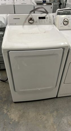 Samsung White Front Load Dryer Energy Efficient