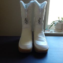 Vintage Size 8 Juicy Couture Wedge Boots