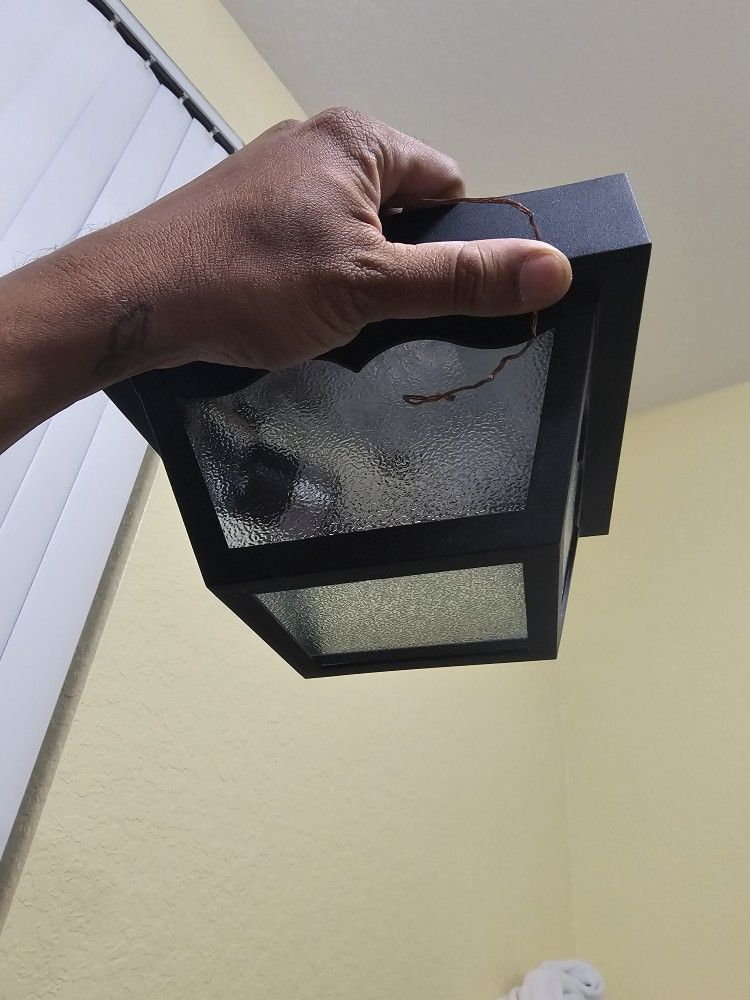 (2) Outside Light Fixtures