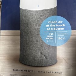 BLUEAIR Air Purifiers for Bedroom, HEPASilent Small Room, Home, Pets Allergies Air Cleaner, Baby Virus Air Purifier for Nursery, Blue Pure 411a Max