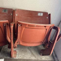 Vintage Angels Stadium seats 