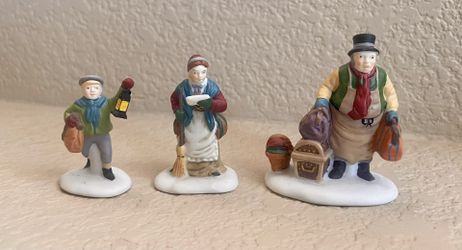 Department 56 Dickens Heritage Village “Come Into the Inn”-Set Of 3