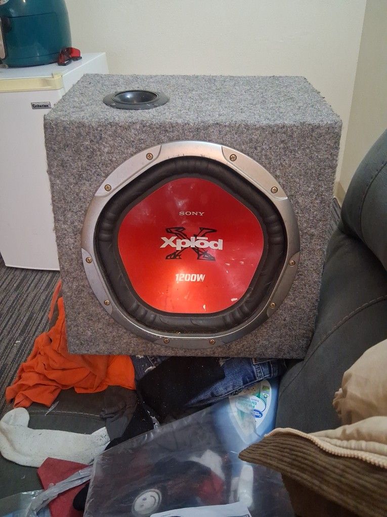 12 Inch 1200 Watt Sony Explode