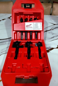 Juego de Brocas Milwaukee Contractor Selfeed Bit Kit (7 pzas)