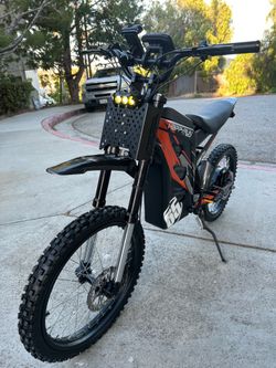 HappyRun G300 Pro E-Moto / E-Bike – 150 miles like new – 2 Warranties Included