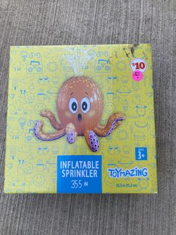 NEW Octopus Inflatable Sprinkler