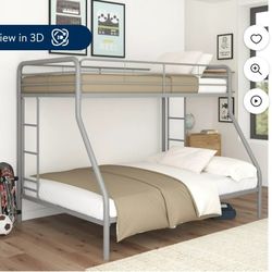 Twin over full bunkbed 