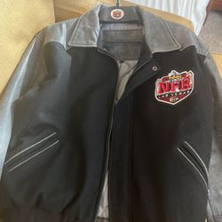 NFR Contestants, Jacket Wool And Leather