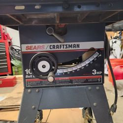 Sears Craftsman 10" tablesaw