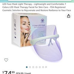 LED Face Mask Light Therapy 