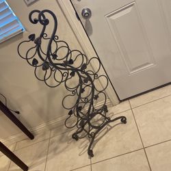 Metal Wine Rack