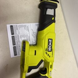Ryobi One+ Battery Powered Reciprocating Saw Tool Only New