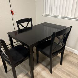 Black Table 