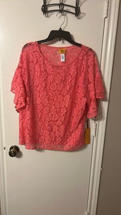 Gorgeous Lace Ruby Rd Lace Women’s Top NWT orig Price $58