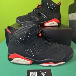 Air Jordan 6 Retro “Infared” VNDS Size 10.5 OG ALL 384664-060
