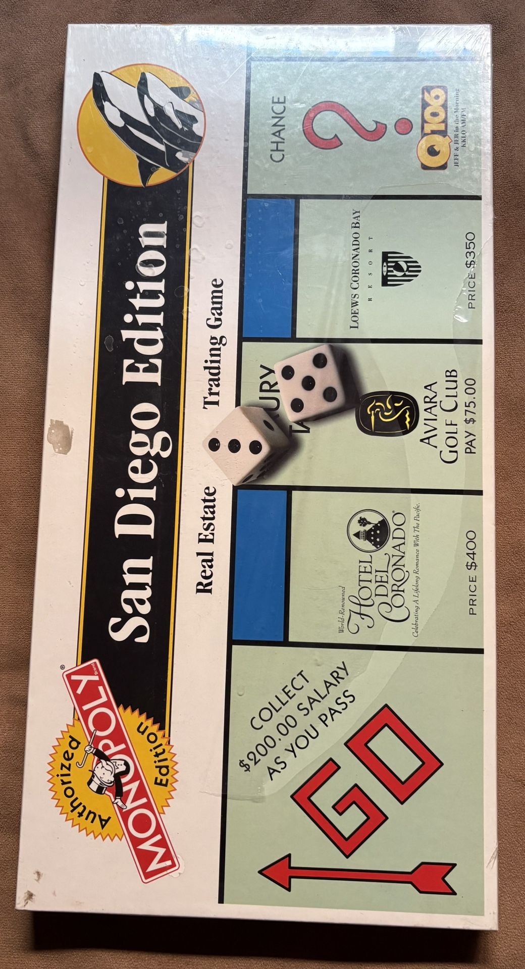 San Diego Edition Monopoly Game