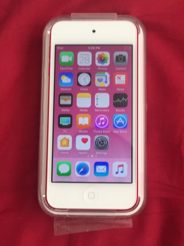 iPod touch 6th GEN 16 GB pink brand-new unlocked offer up