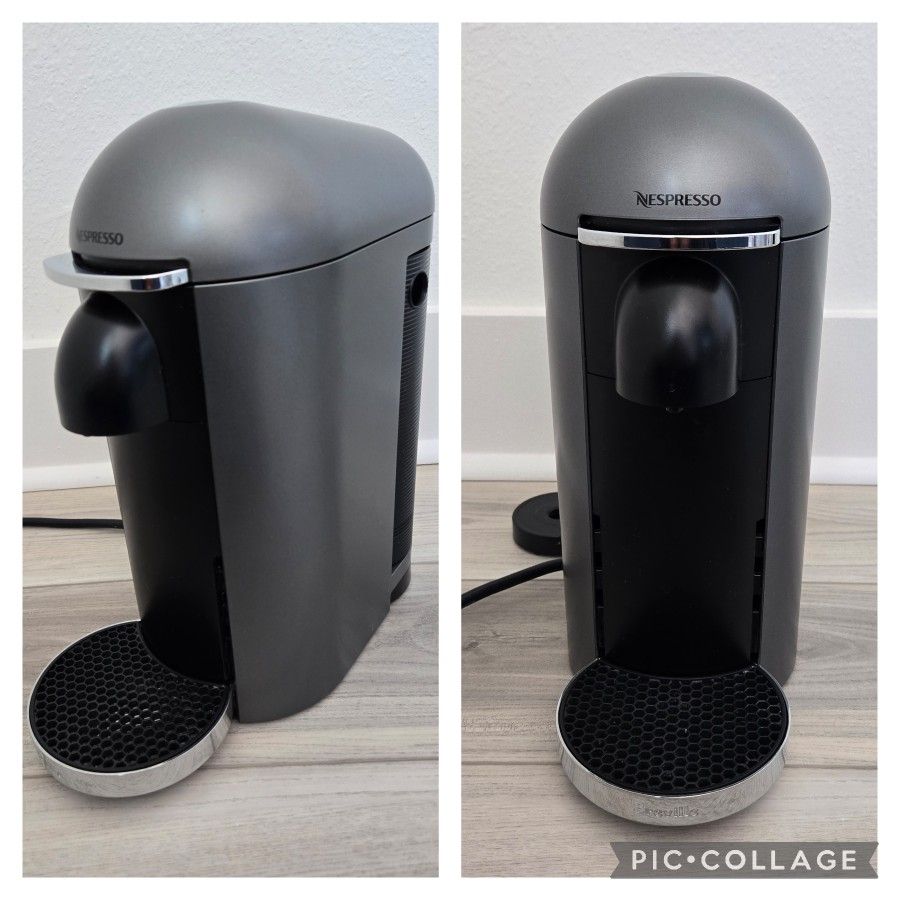 NESPRESSO VertuoPlus Deluxe Titan