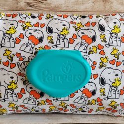Snoopy Pampers Wipes Cover 