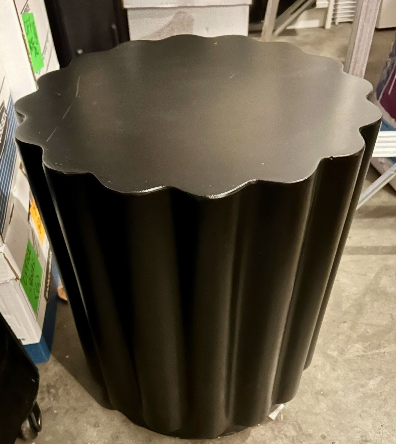 Black Modern Side Table