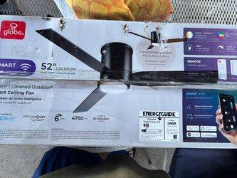Globe 52" Caledon Smart Ceiling Fan