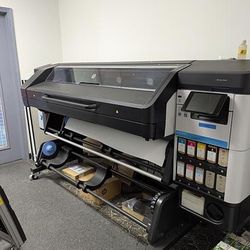 2023 HP latex 700W 64in large format printer white ink for sticker vinyl car wrap wall paper canvas