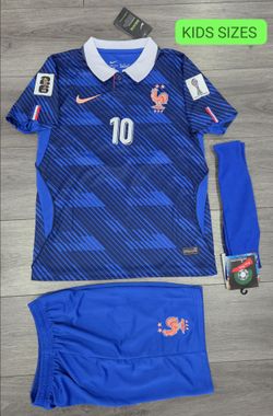 KIDS FRANCE MBAPPÉ WORLD CUP SOCCER JERSEY