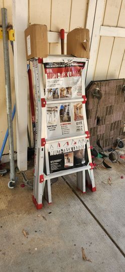 brand new 17ft multi ladder