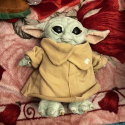 Baby Yoda build a Bear Stuffed Animal