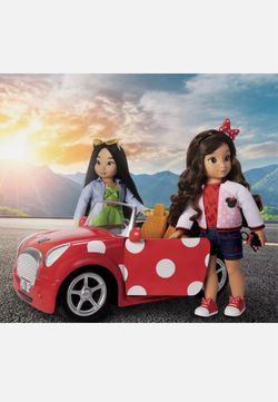 Disney Minnie Mouse Toy Convertible Car