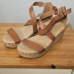 Torrid Criss-Cross Strap Sandals