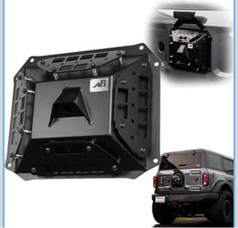 Agency 6 Ford Bronco Spare Tire Delete kit with Molly Panels