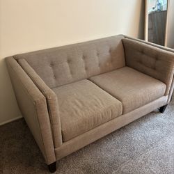 Grey Loveseat Couch