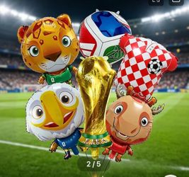 Set of World Cup Balloons