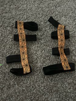 Halloween Spiderweb ankle strap sandals