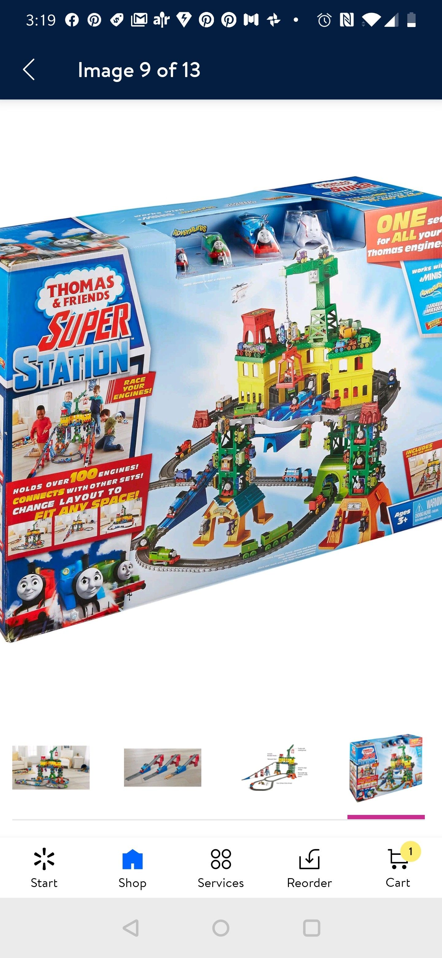 New Thomas the train super station