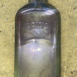Antique Bottle Davis 6” Stamped “Vegetable & Painkiller “