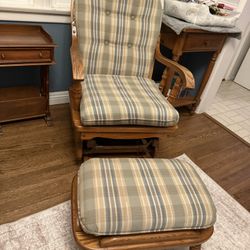 Rocker And Ottoman  