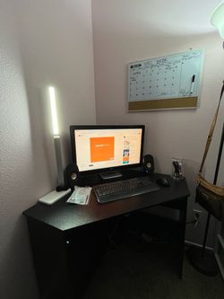 Corner office desk
