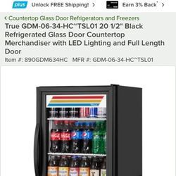 Commercial  Drink Cooler