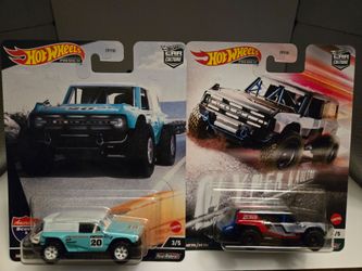 Hot Wheels Premium Car Culture 2-Pack Ford Bronco R