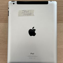 Apple Ipad 4 WIFI PLUS CELLULAR 32GB NETFLIX // YOUTUBE