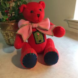 Bear is approx. 11 1/2” tall.   