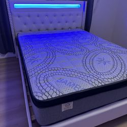 Queen Size Mattress And Bed Frame Included 