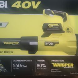 Ryobi 40V Brushless Cordless Jet Fan Blower